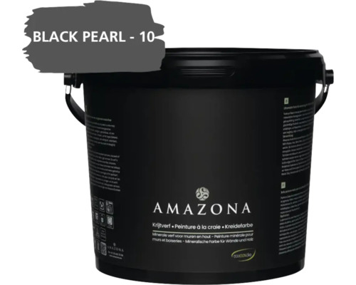 Eimer Amazona Krijtverf Black Pearl