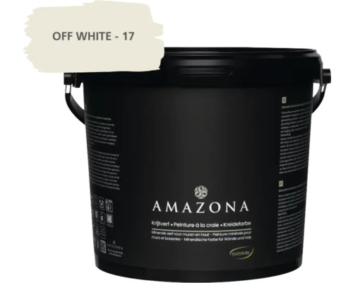 Verfemmer Amazona Off White 17 voor muren en hout