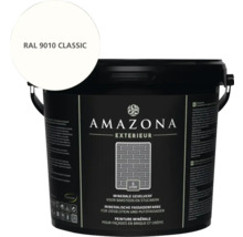 Emmer Amazona minerale gevelverf voor baksteen en stucwerk met kleurveld RAL 9010 Classic
