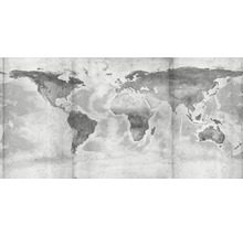 Wereldkaart op behang