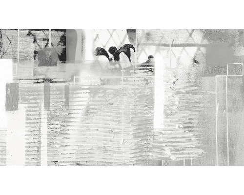 Abstract kunstwerk met geometrische vormen