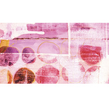 Abstract schilderij met cirkelvormen op canvas