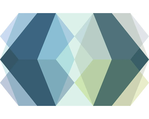 Abstract geometrisch patroon met driehoeken en ruiten