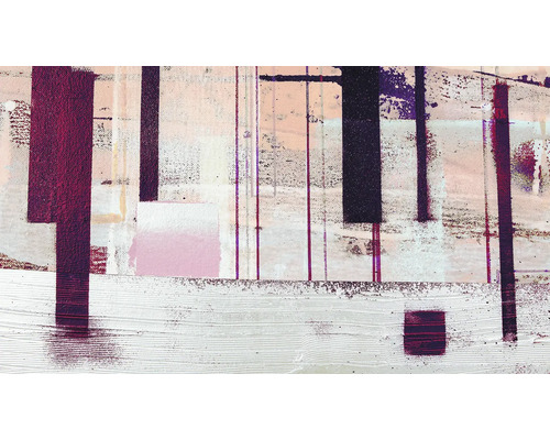 Abstract schilderij met geometrische vormen