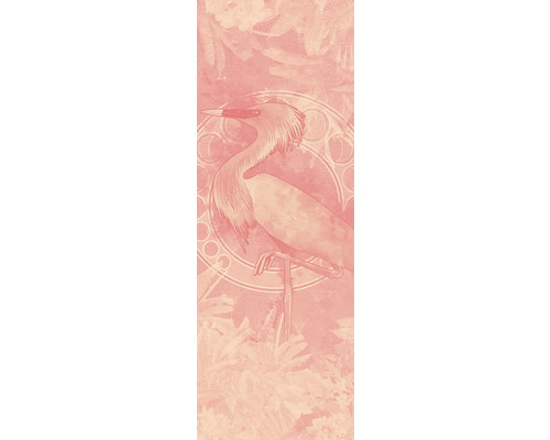 Decoratief behang met reigermotief