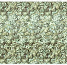 Behang met bladerpatroon