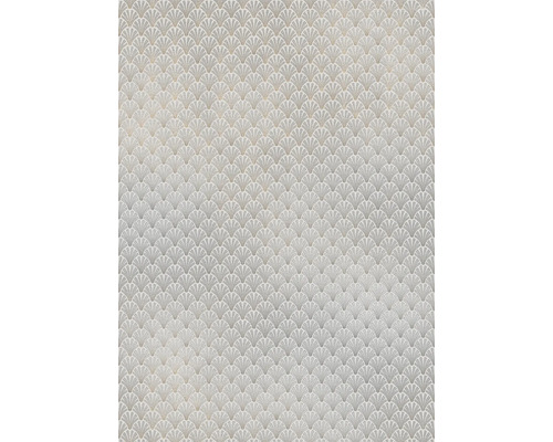 Behang met waaiervormig patroon