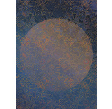 Abstracte achtergrond met ornamentpatroon en cirkel