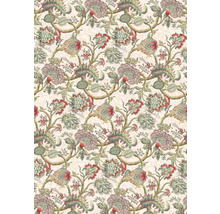 Behang met bloemen- en plantenmotief