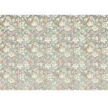 Decoratieve stof met bloemmotief