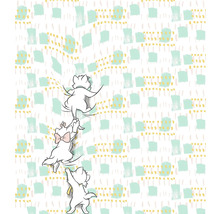 Behang met kattenpatroon