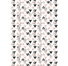 Patroon met Dalmatische motieven en driehoeken