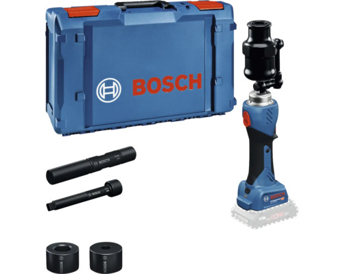 Bosch accuknibbelmachine met accessoires en gereedschapskoffer