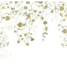 Behang met plantenmotief