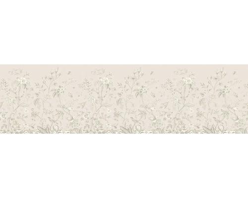 Behang met bloemmotief