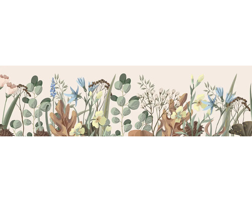 Illustratie van diverse planten en bloemen