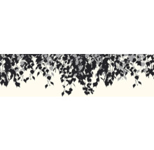 Grafiek van berkenbladeren