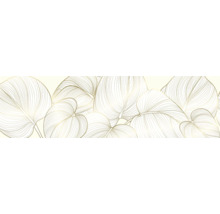 Illustratie van bladeren met fijne lijnen