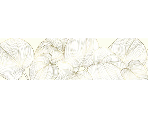 Illustratie van bladeren met fijne lijnen