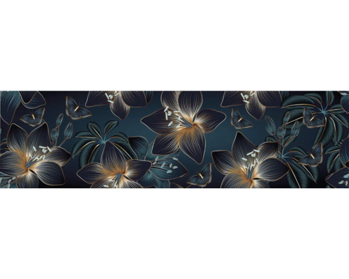 Decoratief patroon met bloemen en vlinders