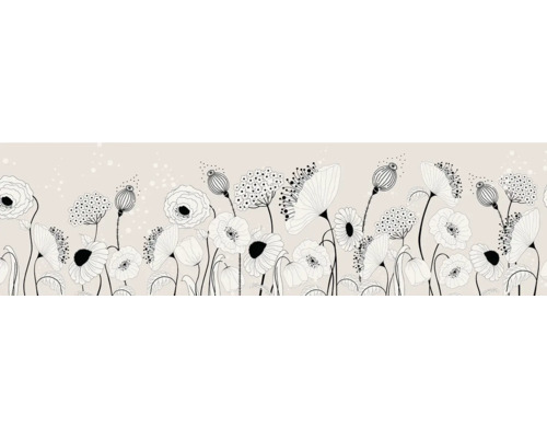 Illustratie met bloemenmotief