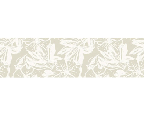 Behang met bloemmotief