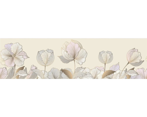 Illustratie van gestileerde bloemen als decoratie