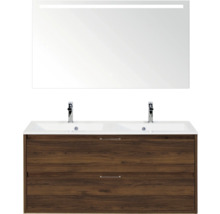 Wastafelcombinatie met spiegel en onderkast