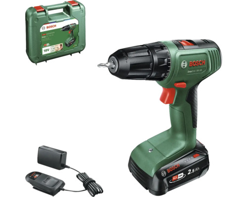 Accuboormachine met accu, oplader en koffer