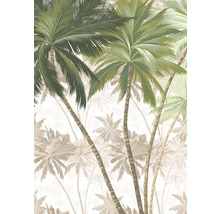 Decoratief behang met palmmotief voor binnenruimtes