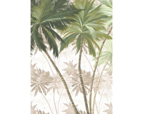 Decoratief behang met palmmotief voor binnenruimtes