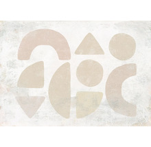 Abstracte kunst met geometrische vormen