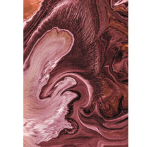 Abstracte kunst met gemarmerde kleurmengsels