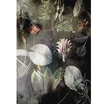 Decoratieve wanddecoratie met botanische motieven