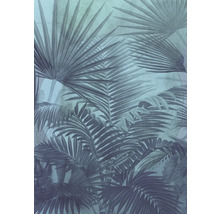 Illustratie van tropische planten als behangpatroon