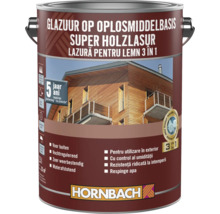 Houtbeits op basis van oplosmiddelen in metalen emmer