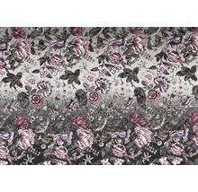 Textielbehang met bloemenmotief