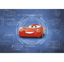 Cars-motief met Lightning McQueen en technische tekeningen