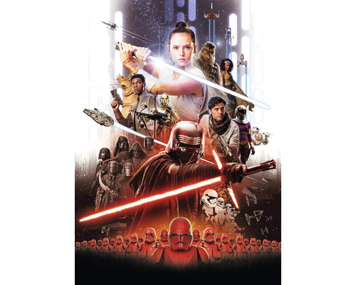 Poster met personages uit Star Wars: The Rise of Skywalker