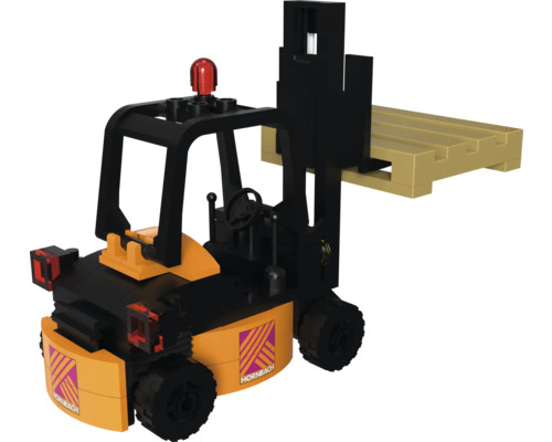 Hornbach speelgoedvorkheftruck met pallet