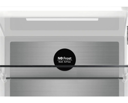 Interieur van een koelkast met No Frost Multi Airflow technologie
