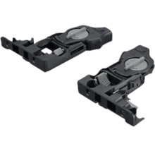 Twee meubelbeslagstukken voor montage