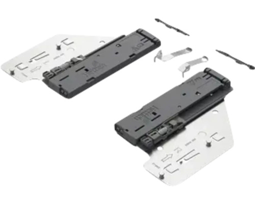 HETTICH Openingssysteem Actro 5D Push To Open Silent 10-40 kg Ladegeleider met accessoires voor meubelconstructie