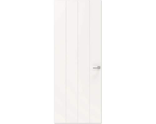 Witte binnendeur met deurklink