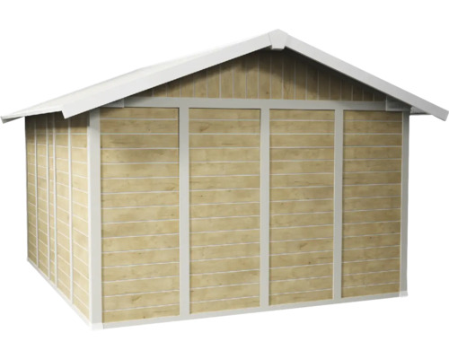 Houten tuinhuis met dak