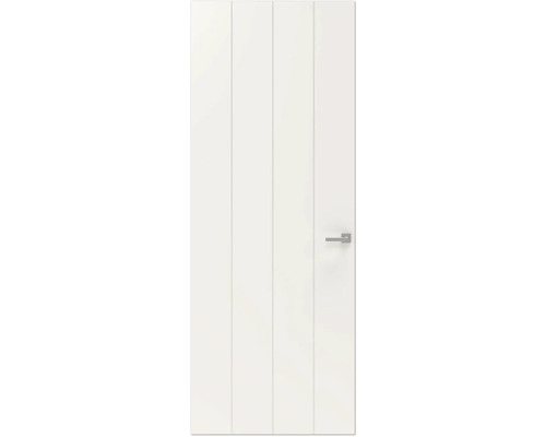 Witte binnendeur met deurklink