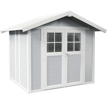 Tuinhuis met dubbele deur en ramen