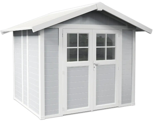 Tuinhuis met dubbele deur en ramen