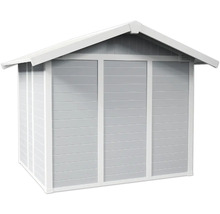 Houten tuinhuis met zadeldak