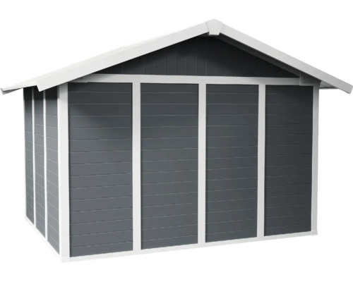 Houten tuinhuis met zadeldak